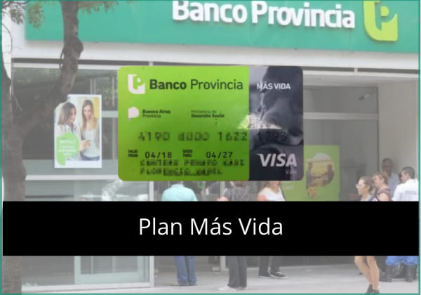 tarjeta verde plan mas vida